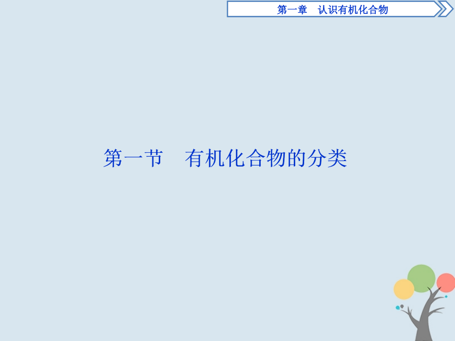 2017-2018学年高中化学第一章认识有机化合物第一节有机化合物的分类课件新人教版选修5_第2页