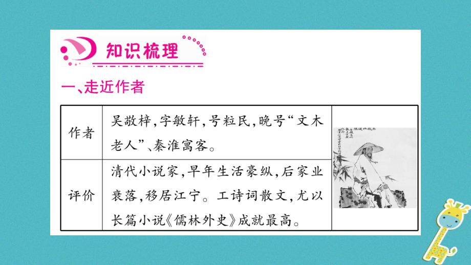 2018九年级语文上册第6单元22范进中举习题课件新人教版_第2页