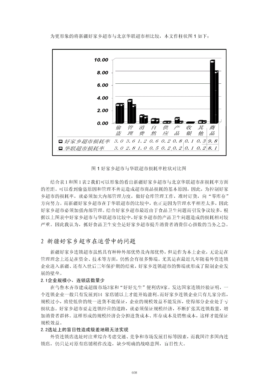 新疆好家乡超市的连锁经营分析_第3页