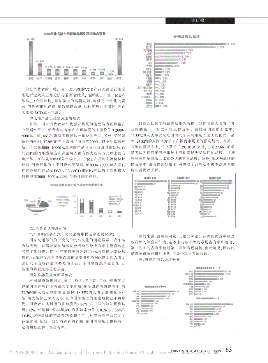 2006年中国汽车音响市场调研报告_第3页