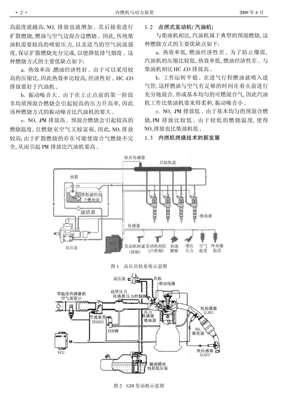 内燃机燃烧技术的研究现状及发展_第2页