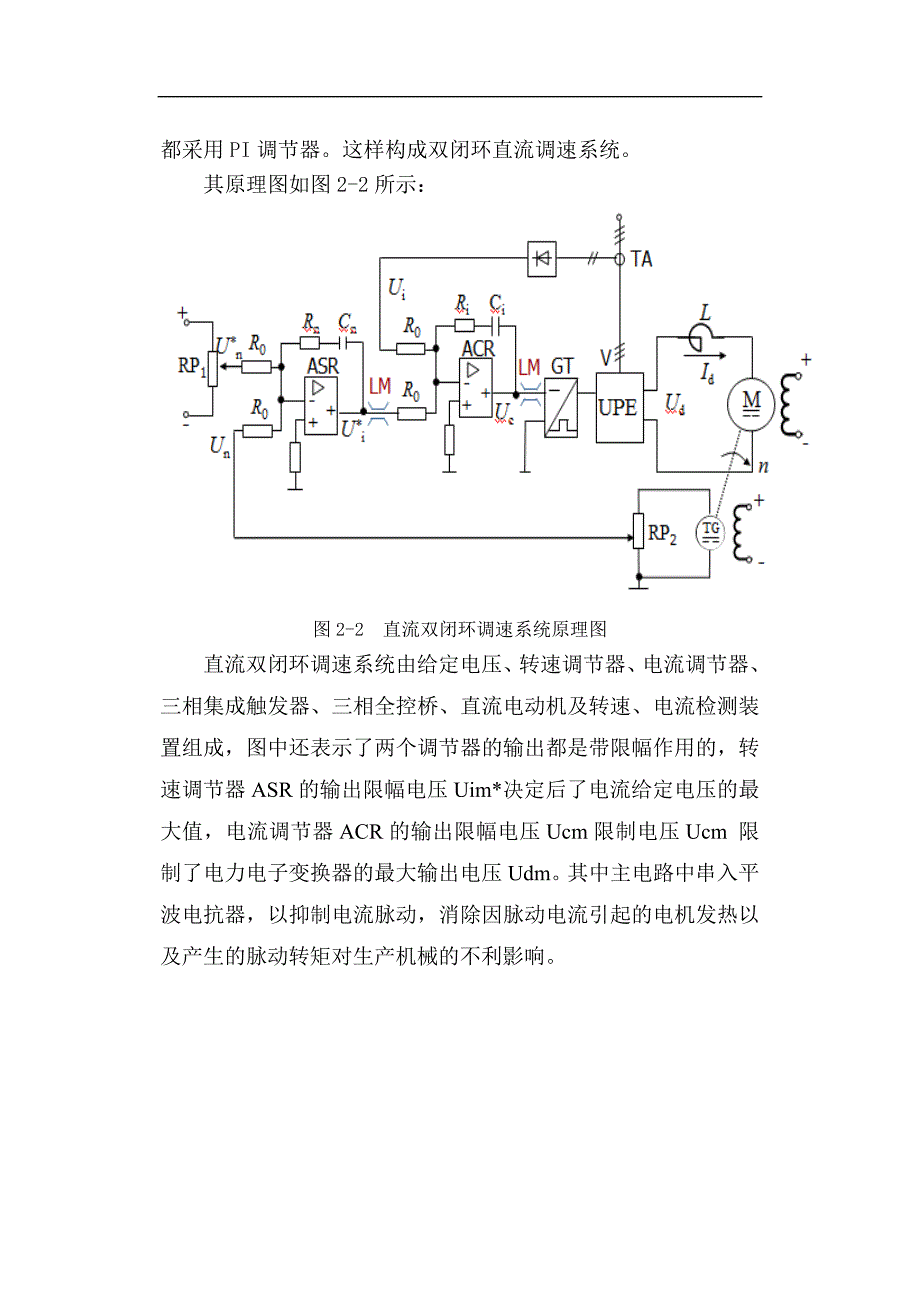 直流双闭环调速系统设计_第3页