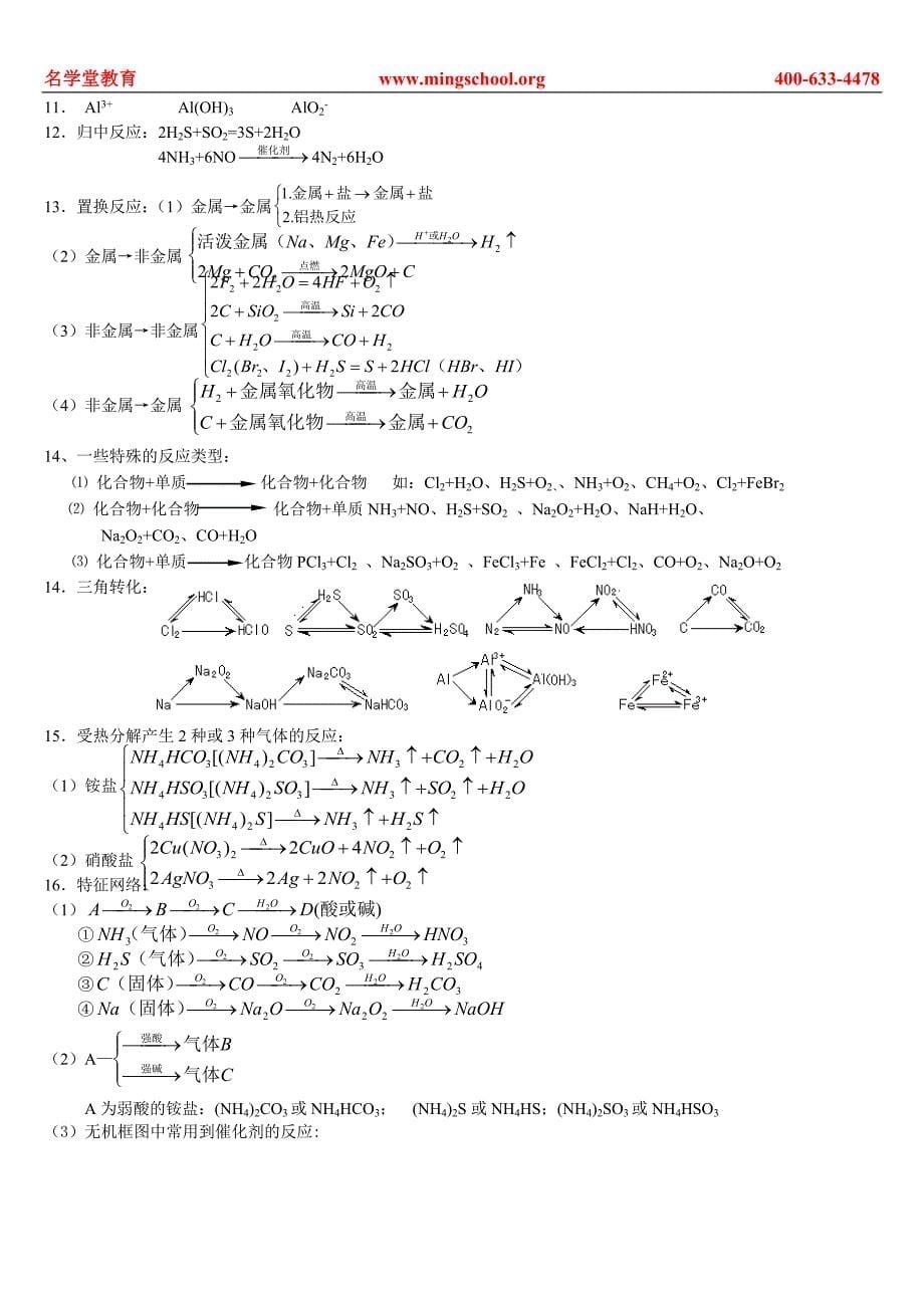 高中化学资料完全总结与解析._第5页