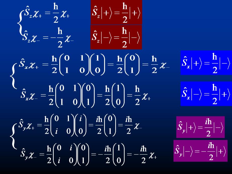 量子力学第七章自旋与全同粒子7.8两个电子（费米子）的自旋函数_第4页