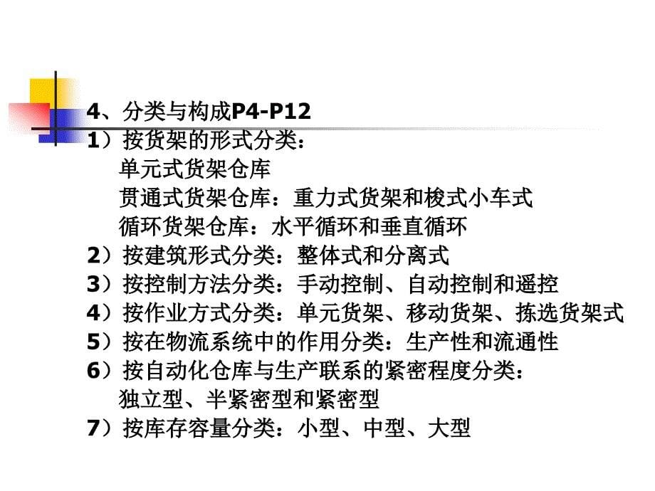 《物流自动化》课程复习_第5页