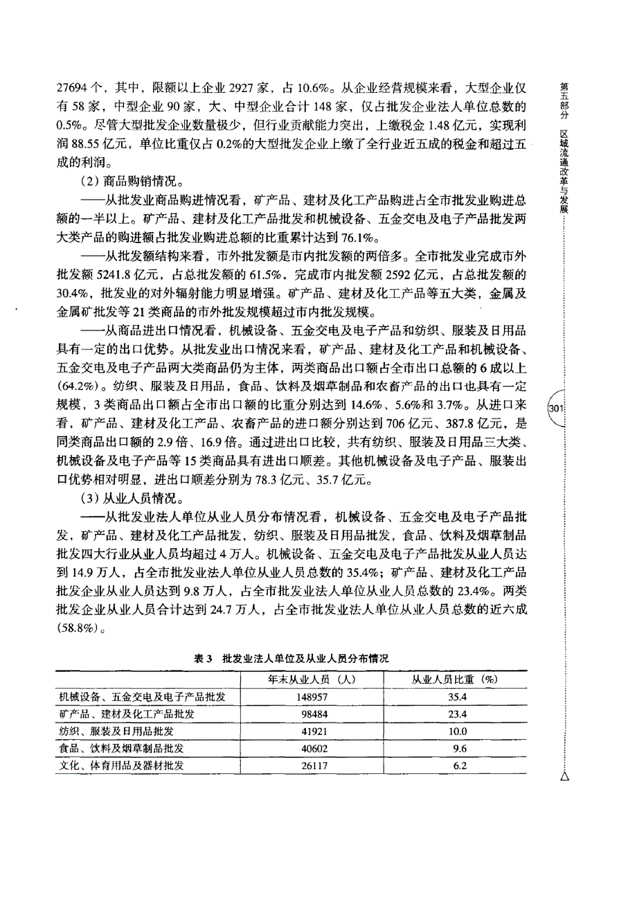 首都批发业现状及发展对策研究_第3页