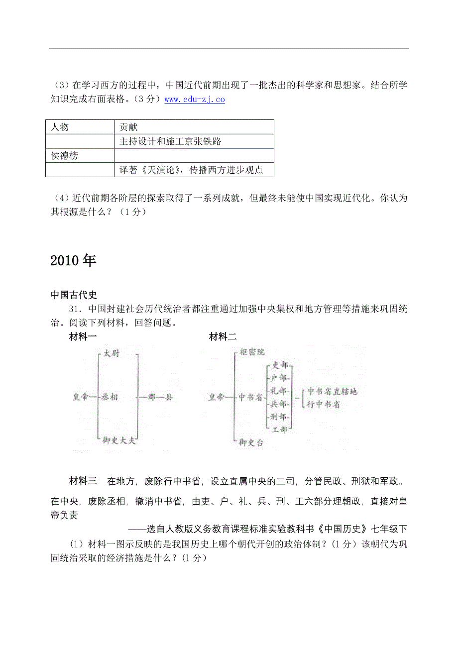 2009-2011泰安市中考历史分类_第4页