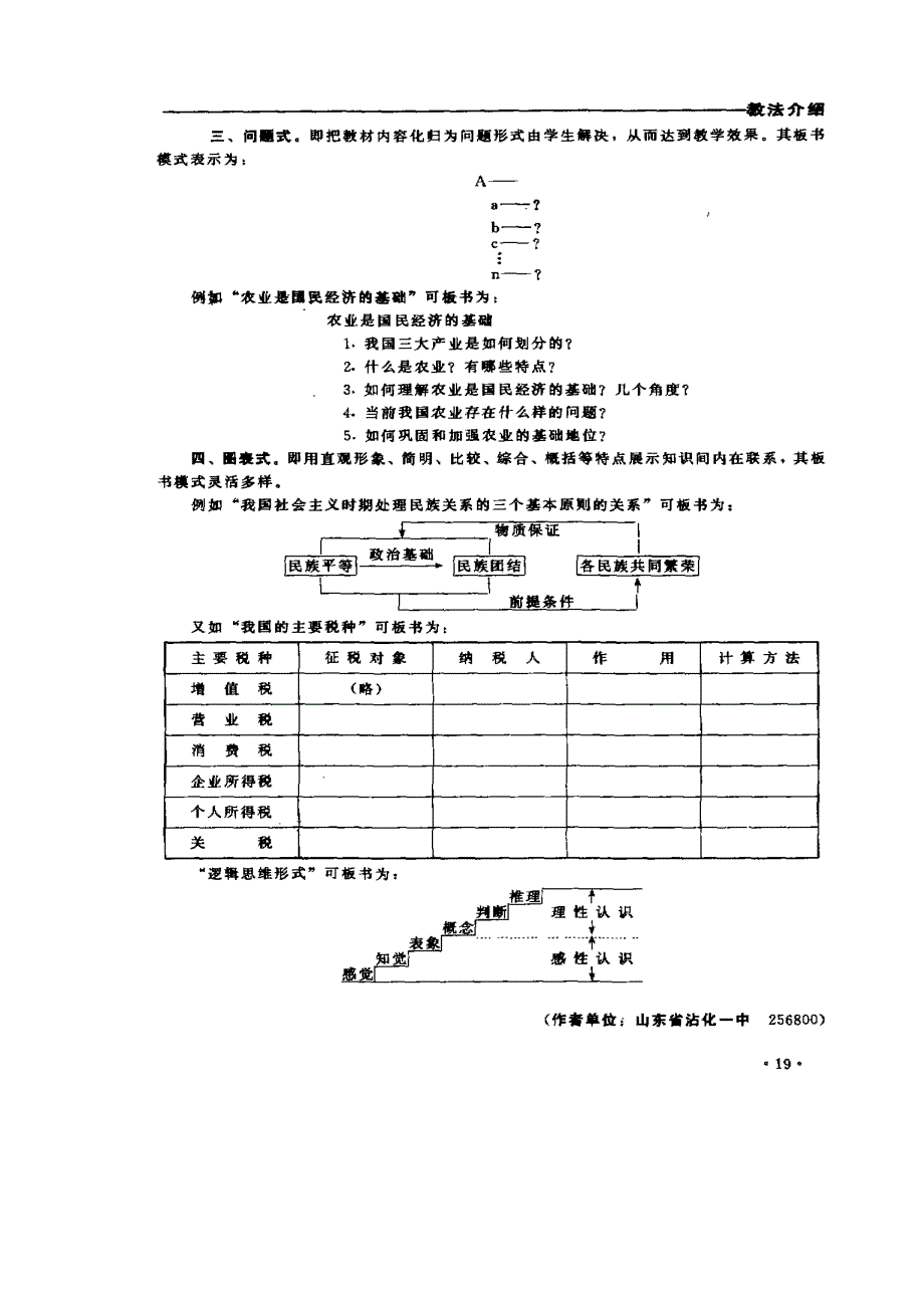 重视板书设计优化课堂教学_第3页