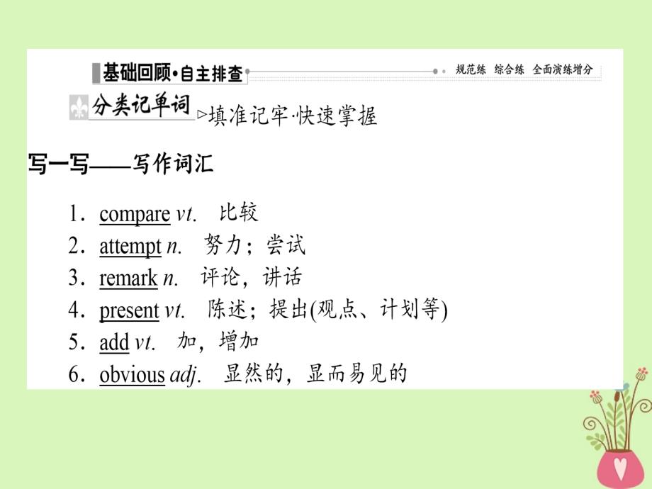 2019版高考英语一轮复习module1britishandamericanenglish课件外研版必修_第2页