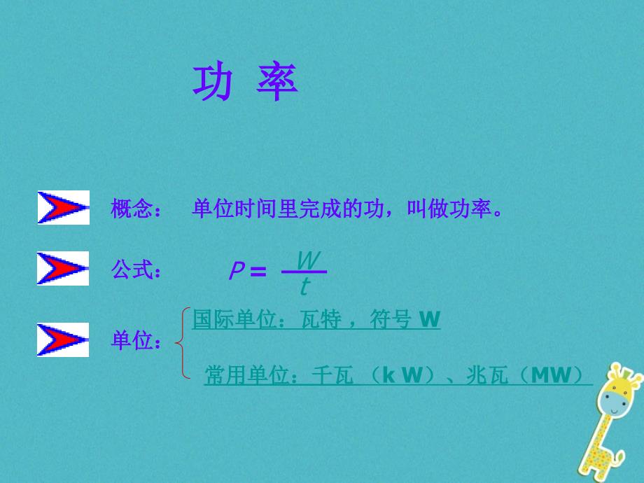 八年级物理下册11.2功率课件新版新人教版20180623274_第4页