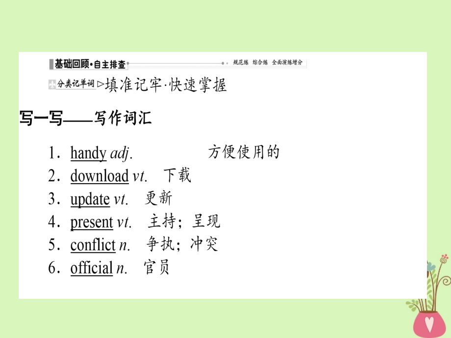 2019版高考英语一轮复习unit20newfrontiers课件北师大版选修_第2页