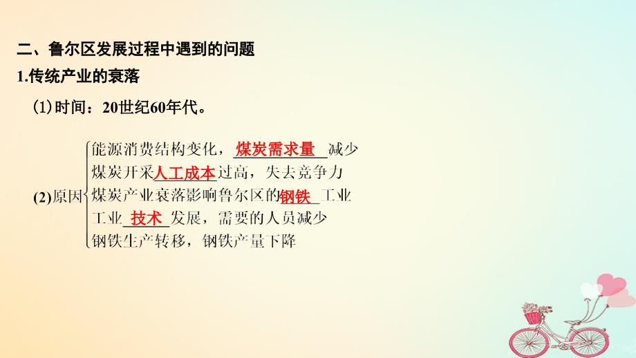 2019版高考地理大一轮复习第十二单元区域资源、环境与可持续发展第31讲资源开发与区域可持续发展——以德国鲁尔区为例课件鲁教版_第4页