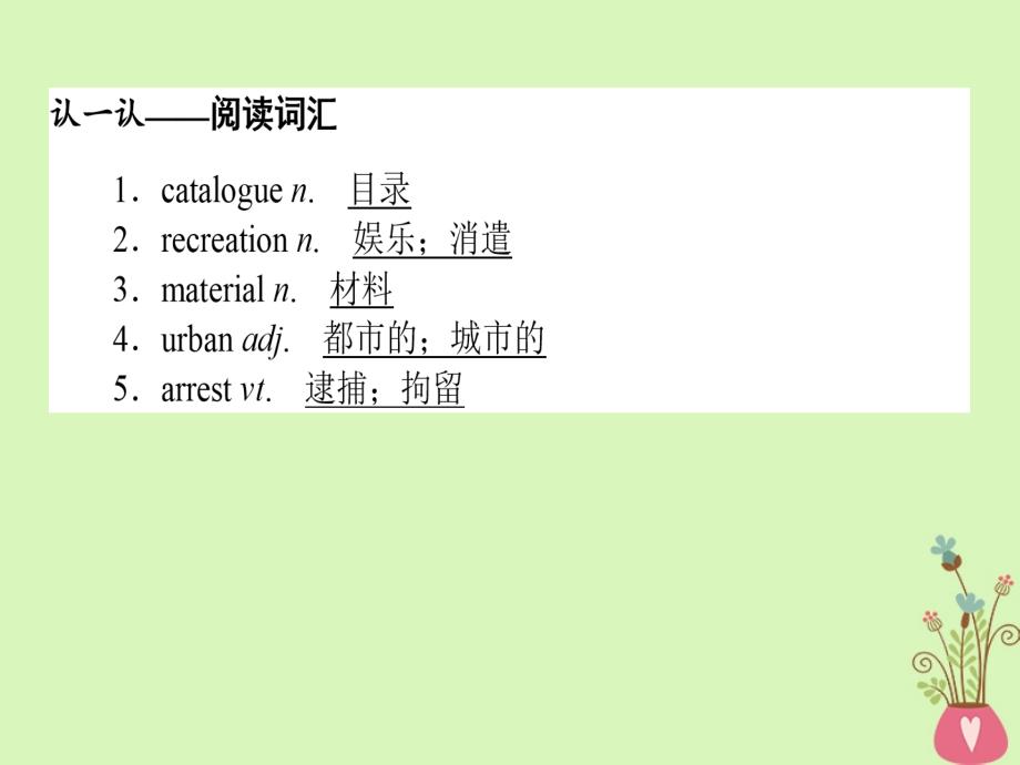 2019版高考英语一轮复习module1lifeinthefuture课件外研版必修_第3页