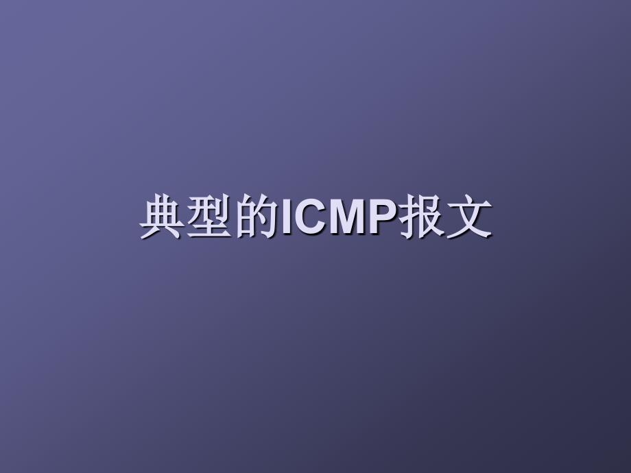 典型的ICMP报文_第1页