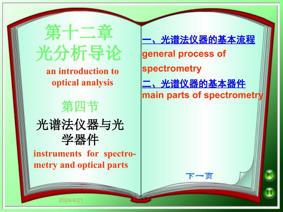 光谱法仪器与光学器件_第1页