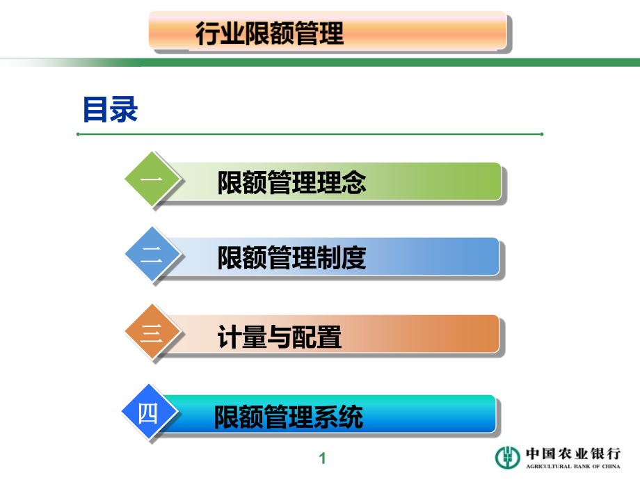 银行信用风险管理处培训课件：风险行业限额管理_第2页