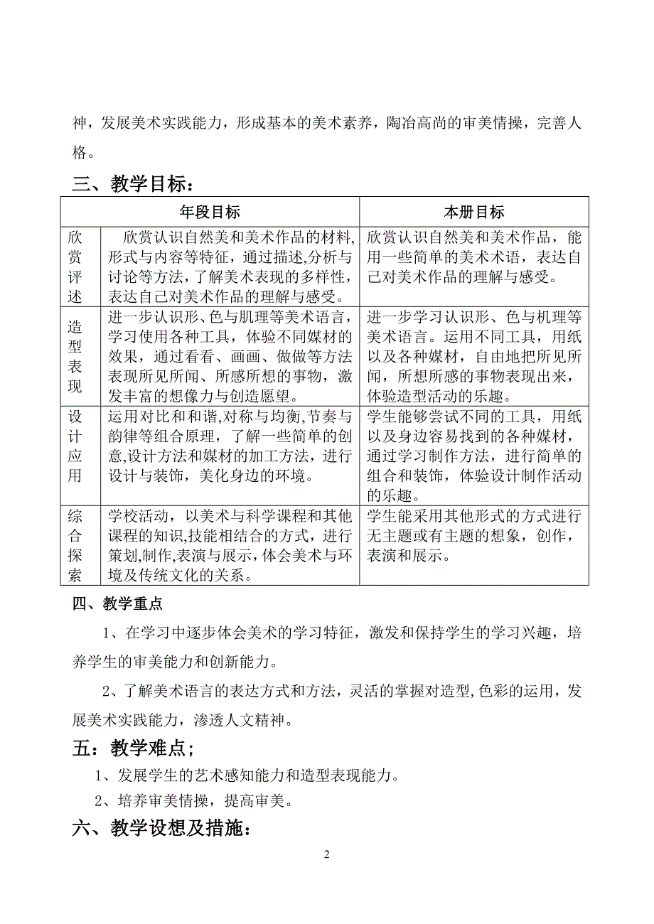 赣美版六年级上册美术教案全册_第2页