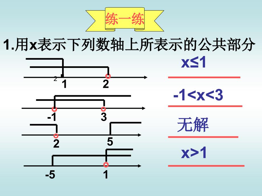 初中数学七年级下册第九章《93一元一次不等式组2》_第2页