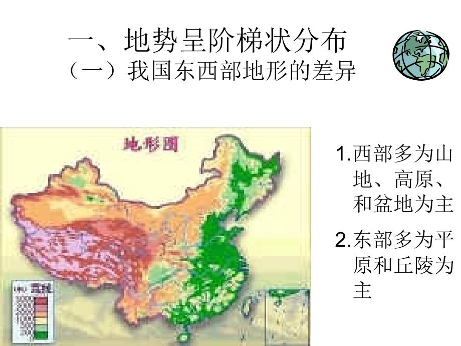 初中地理八年级上册第二章第一节《地势和地形》_第3页