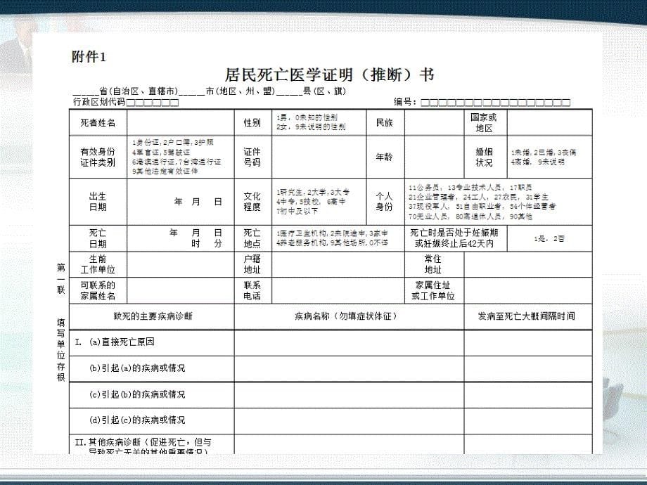 死亡医学证明书填写培训PPT课件_第5页