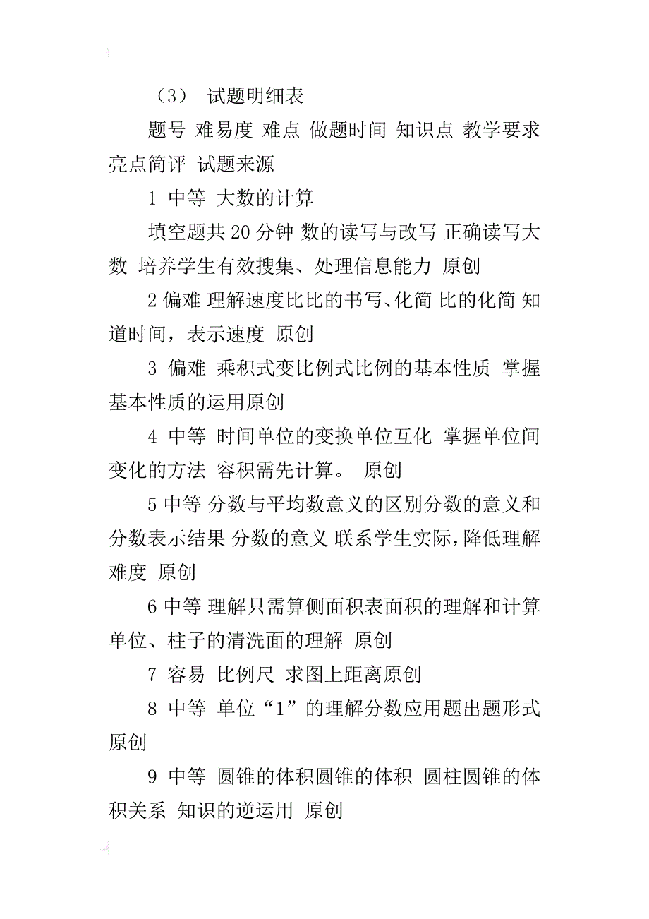 小学六年级数学下册期末总复习题、练习题_第2页