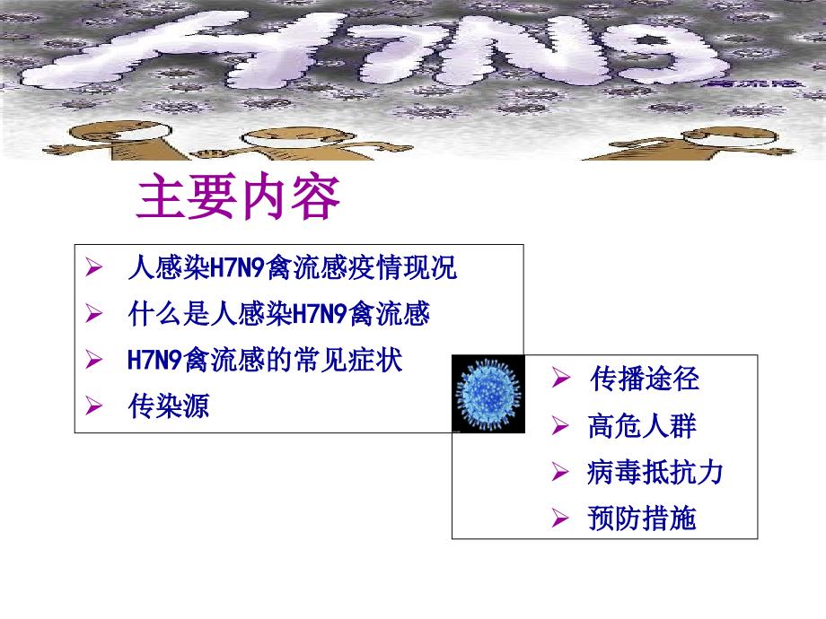 2014人感染h7n9禽流感防控知识学校 ppt课件_第2页