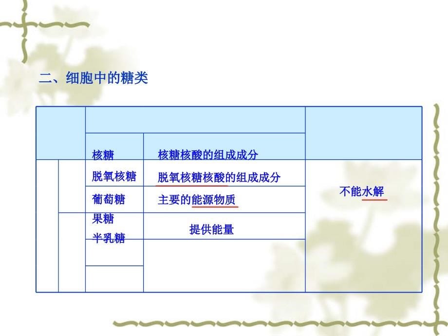 2016届高考一轮生物复习课件：第3、4节__遗传信息的携带者——核酸·细胞中的糖类和脂质_(人教版)_ppt课件_第5页