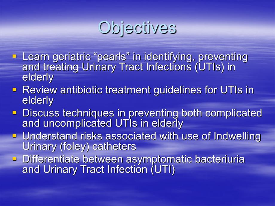 uti prevention powerpoint - ccme medicare：尿路感染的预防powerpoint ccme医疗保险_第4页