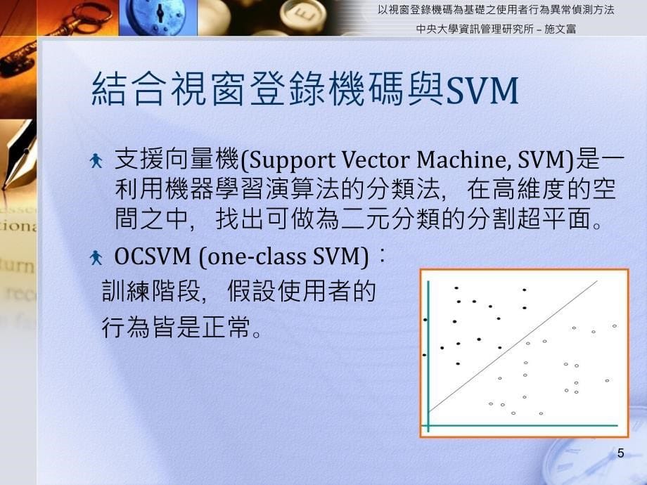 以视窗登录机码为基础之使用者行为异常侦测方法【精品-ppt】_第5页