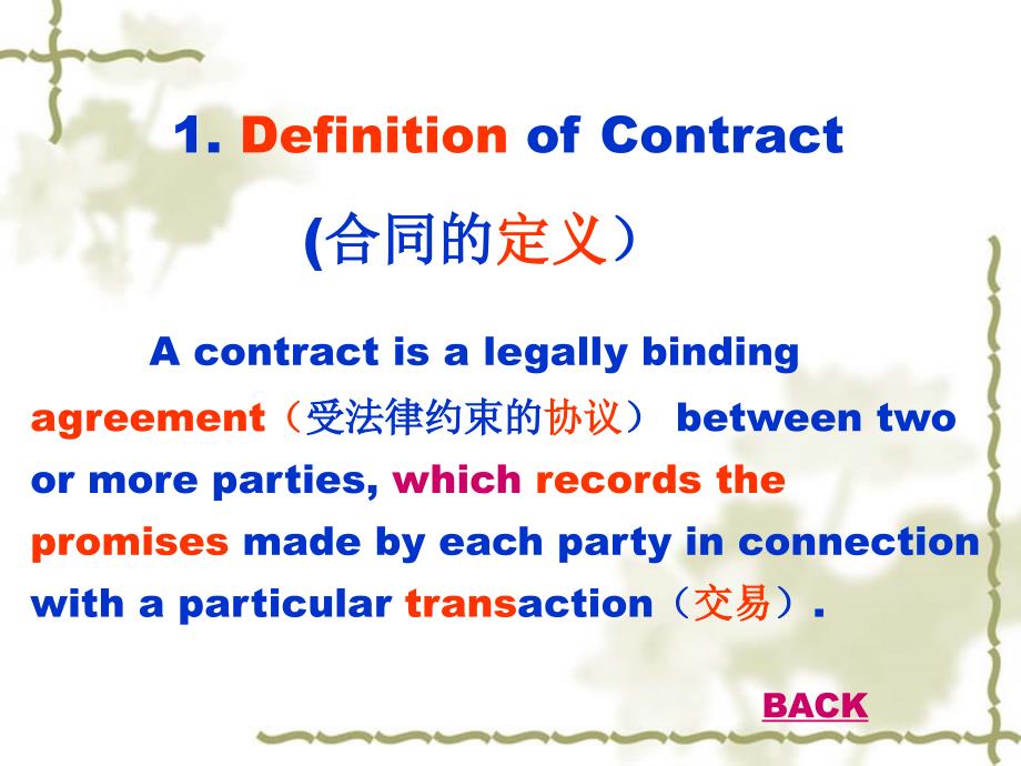 外贸函电 chapter 7 international business contract_第4页