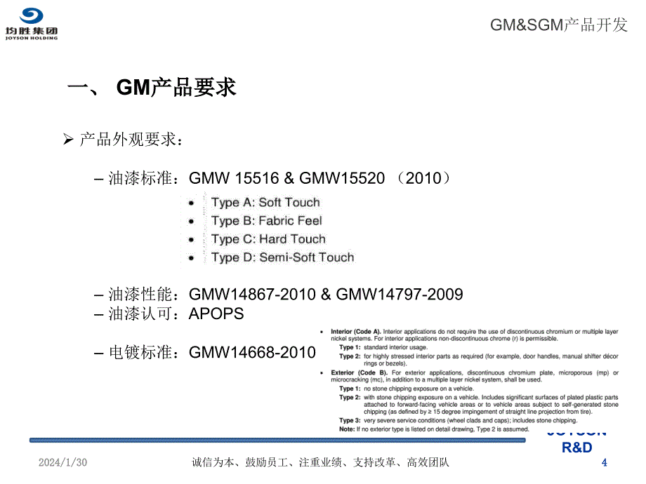 gm amp;sgm开发培训_第4页