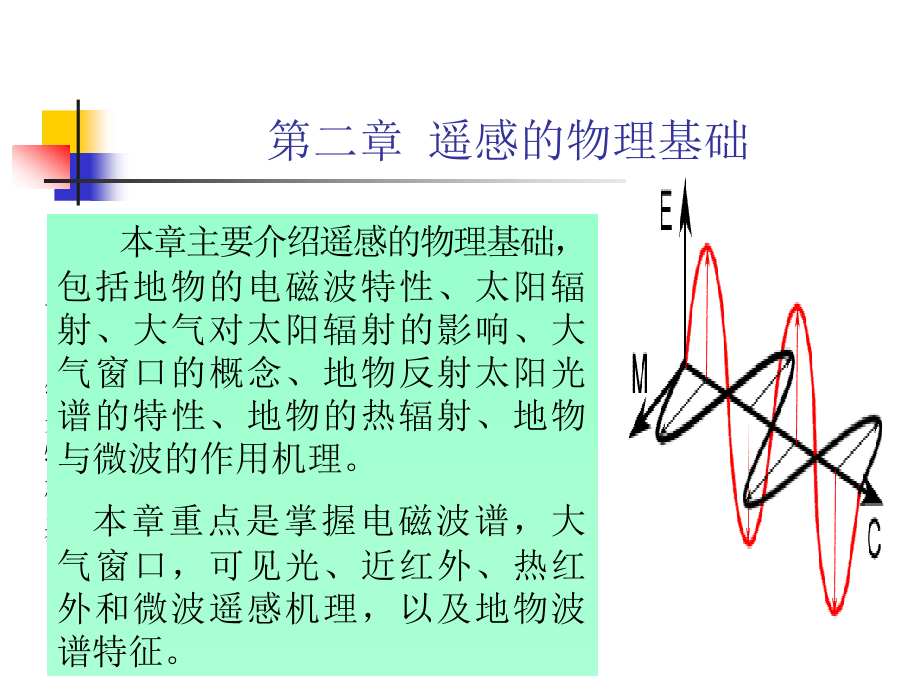 [工学]第二章 遥感的物理基础简_第1页