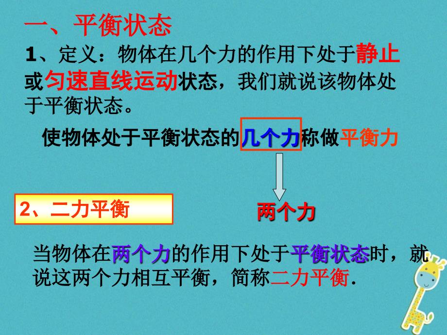 2018年八年级物理下册9.1二力平衡课件新版苏科版_第4页