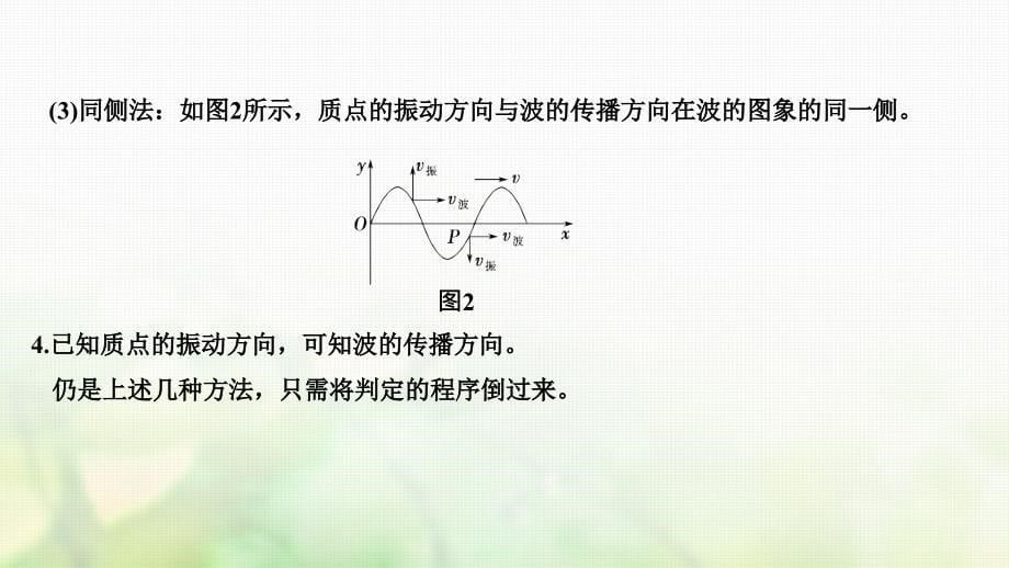 浙江省2018_2019版高中物理第十二章机械波第2课时波的图象课件新人教版选修_第5页