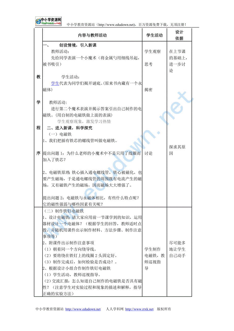 人教版物理八下9.4《电与磁》四 电磁铁PPT同步教案7_第2页