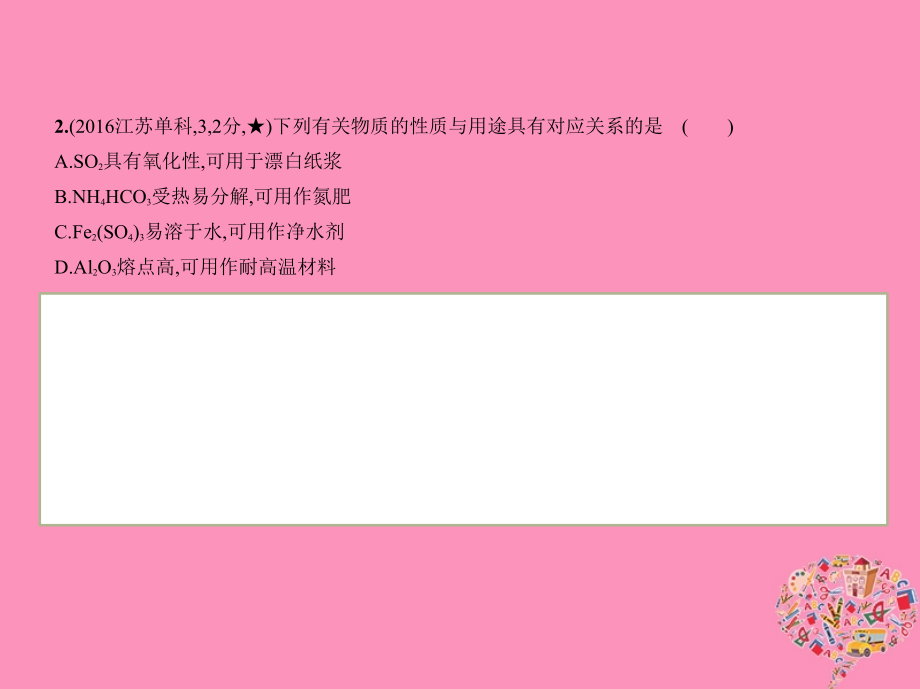 2019版高考化学一轮复习 专题十四 从铝土矿到铝合金课件_第4页