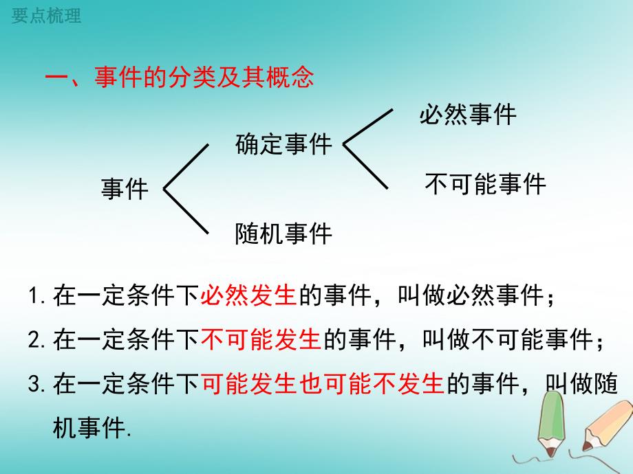 2018年秋九年级数学上册第25章概率初步小结与复习课件新版新人教版_第2页