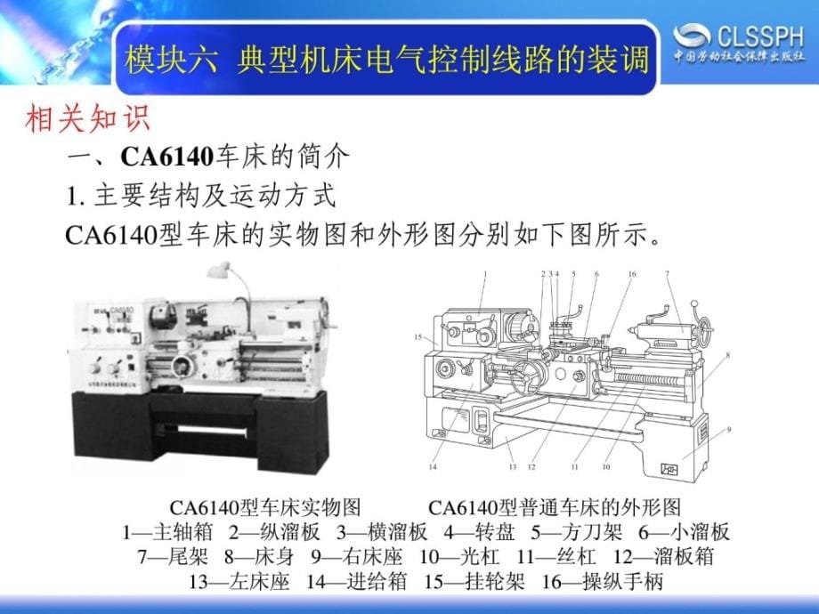 模块六典范机床电气操纵线路的装调[资料]_第5页