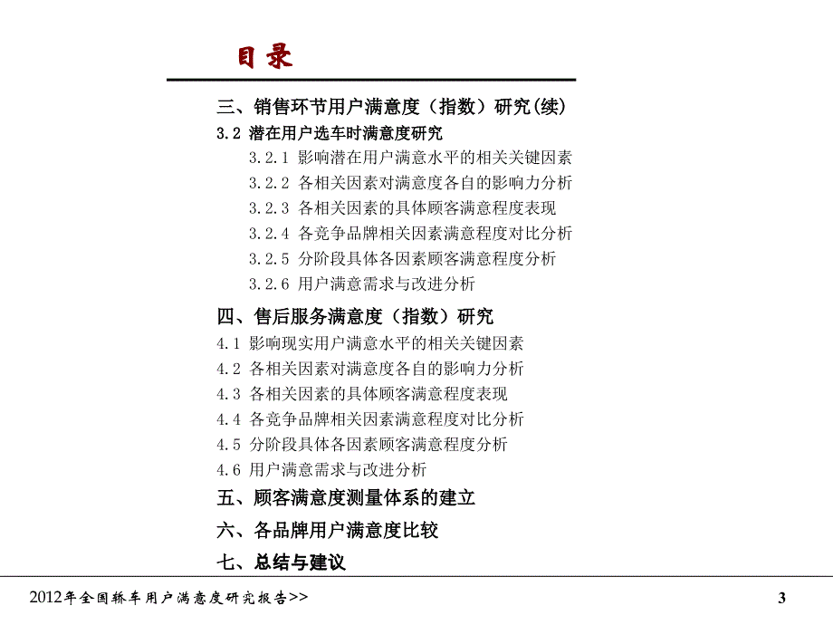 2012全国轿车用户满意度研究调查报告_第3页