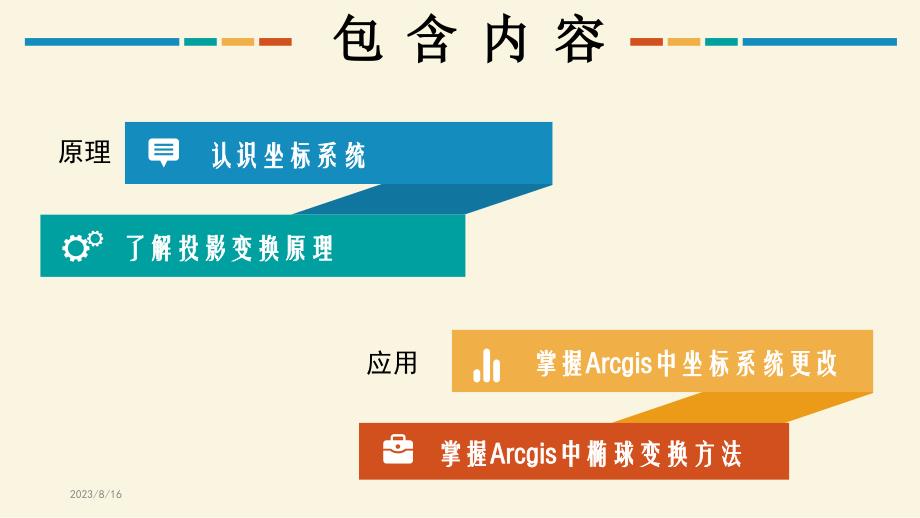 Arcgis投影变换原理与应用讲解_第3页