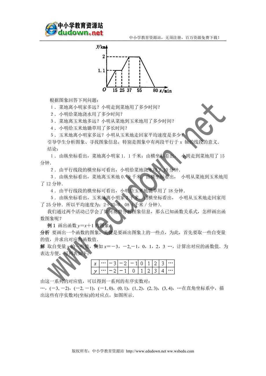 八上第3课时 函数图象（1）_第3页