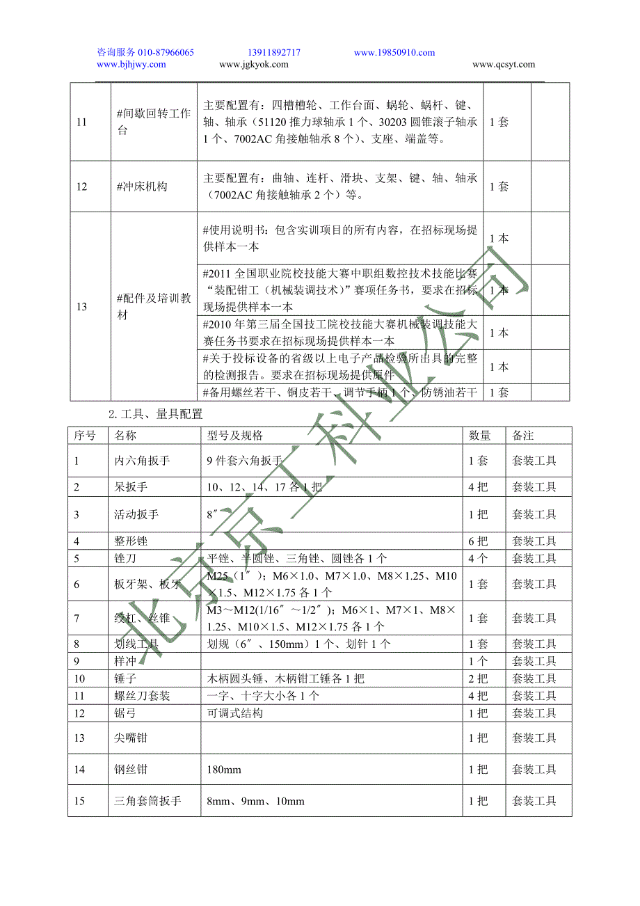 机械装调技术综合实训装置方案_第4页