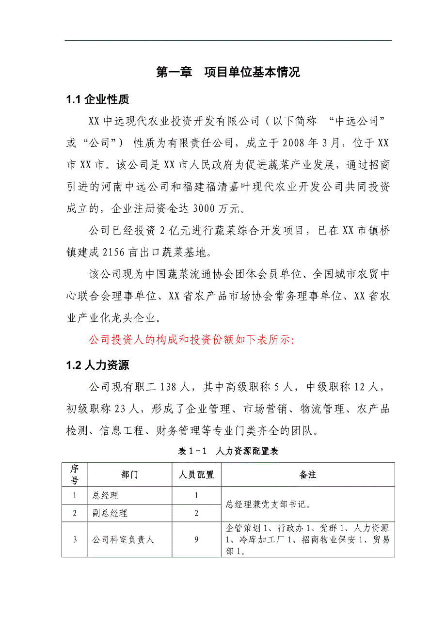 蔬菜批发市场轻钢结构蔬菜交易大棚建设项目建议书可研报告_第4页