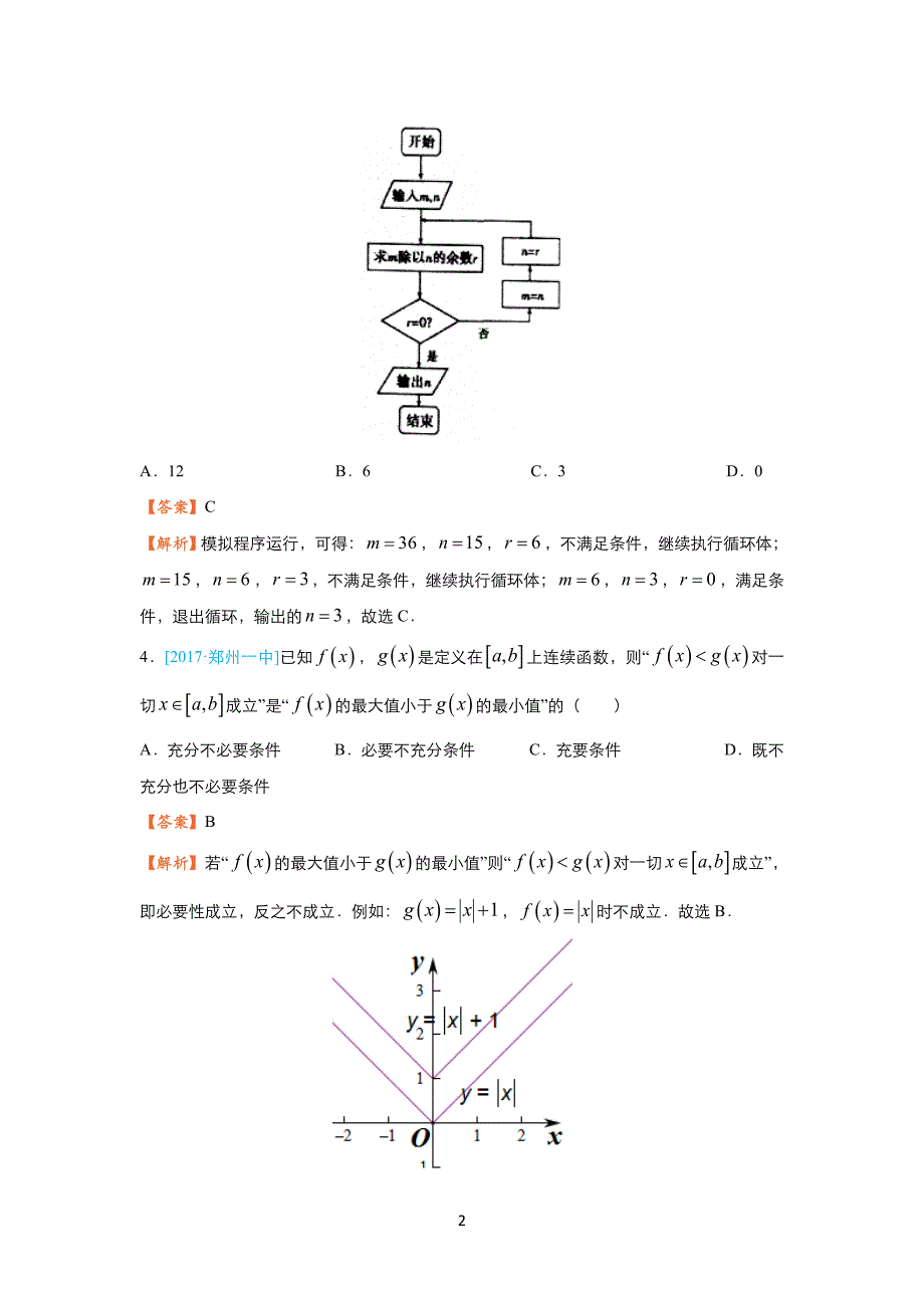 2018届高考数学（理）二轮复习系列之疯狂专练25模拟训练五含答案_第2页