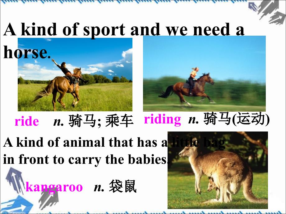 初中英语九年级上册module 10 australia unit 2 the games that they like most is australian football课件_第4页