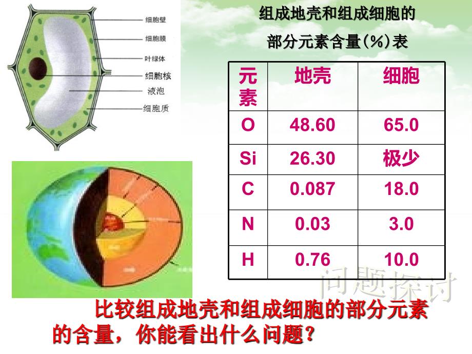 人教版教学课件细胞中的元素与无机物_第3页