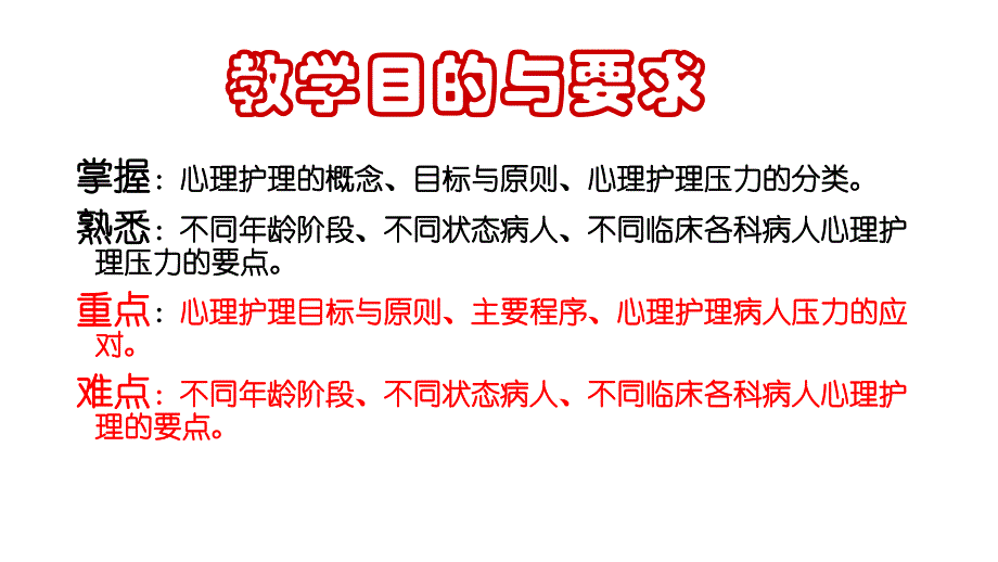 心理护理（3） ppt课件_第2页