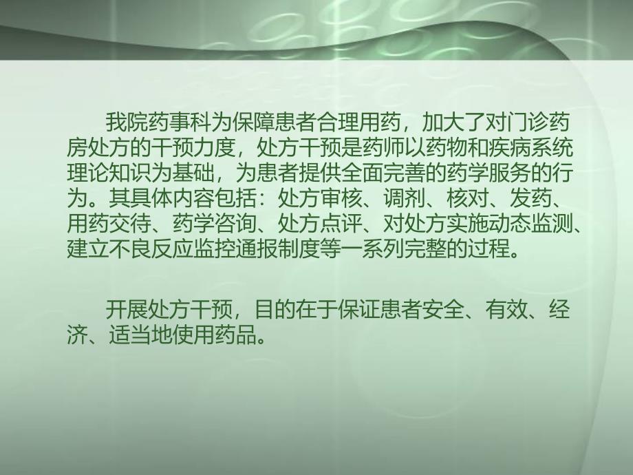 门诊药师如何加强处方的干预ppt课件(1)_第2页