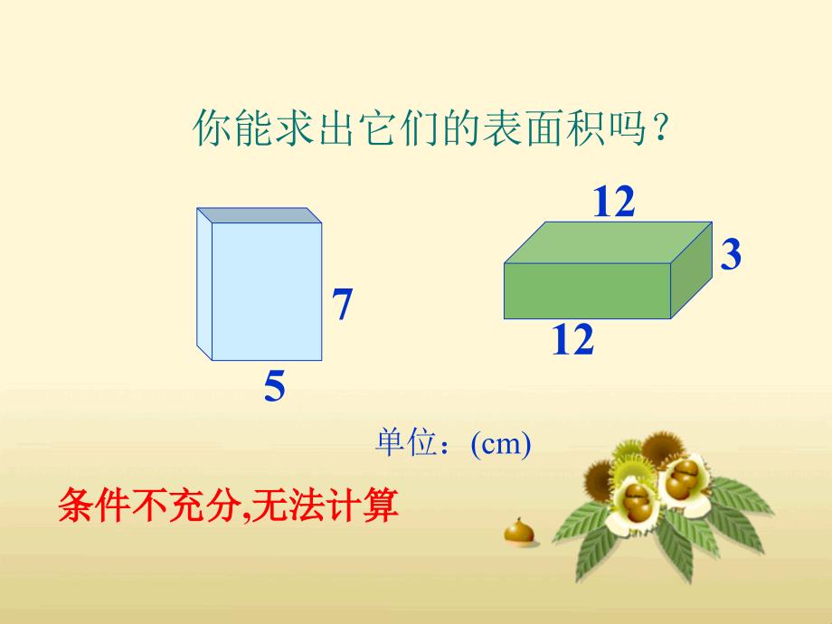 人教版五年级数学下册第三单元长方体和正方体的表面积练习课(2)_第4页