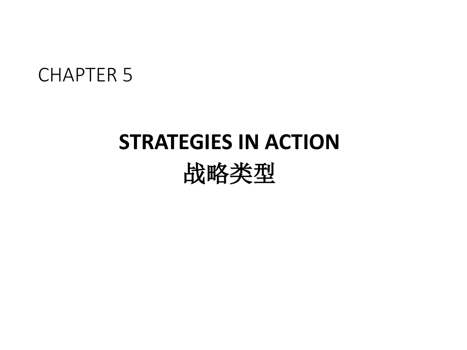 战略类型ppt课件_第1页